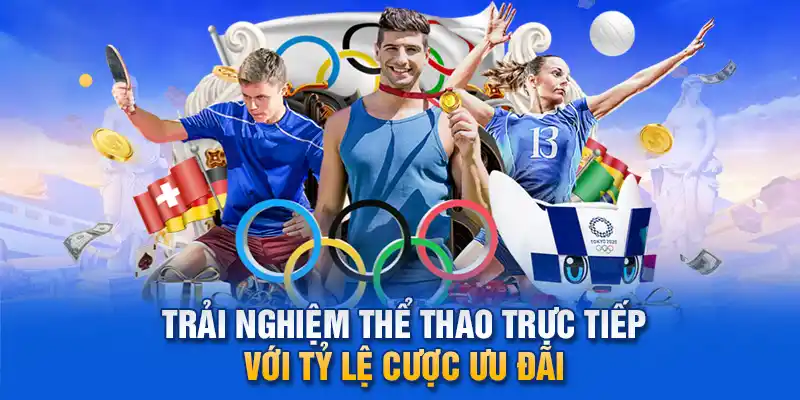 Trải nghiệm thể thao trực tiếp với tỷ lệ cược ưu đãi.