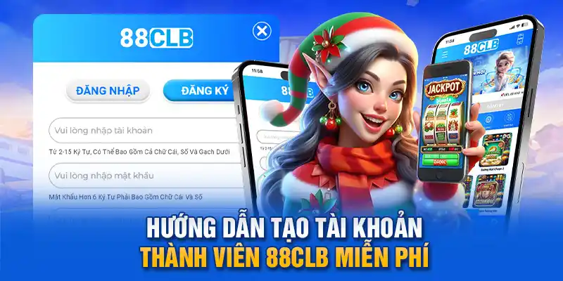 Hướng dẫn tạo tài khoản thành viên 88clb miễn phí.