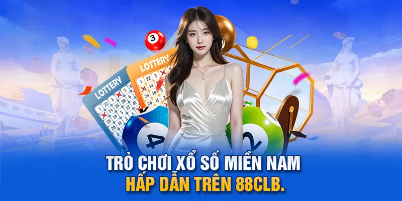 Trò chơi xổ số miền Nam hấp dẫn trên 88clb.